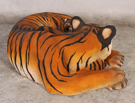 Bengal Tiger With Cub Life Size Statue - LM Treasures 