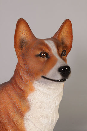 Corgi Standing Life Size Statue - LM Treasures 