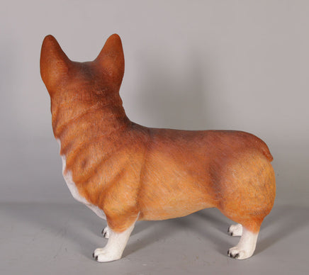 Corgi Standing Life Size Statue - LM Treasures 