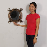 Mirror Porthole Life Size Statue - LM Treasures 