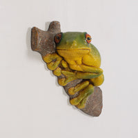 Small Tree Frog Life Size Statue - LM Treasures 