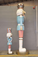 Giant 12ft Pastel Nutcracker Statue - LM Treasures 