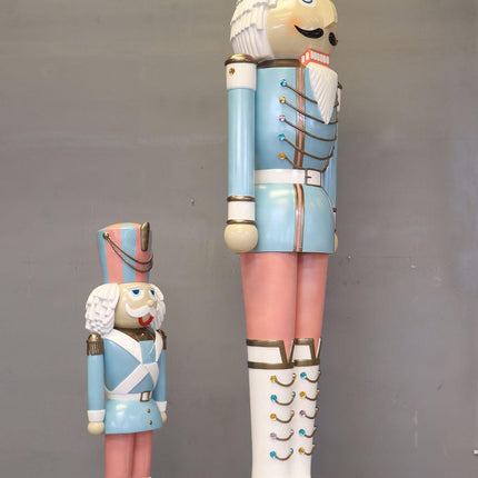 Giant 12ft Pastel Nutcracker Statue - LM Treasures 