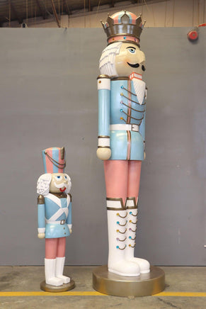 Giant 12ft Pastel Nutcracker Statue - LM Treasures 