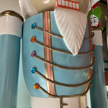 Giant 12ft Pastel Nutcracker Statue - LM Treasures 