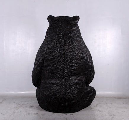 Jumbo Black Bear Life Size Statue - LM Treasures 