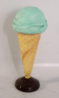 One Scoop Mint Ice Cream Over Sized Statue - LM Treasures 