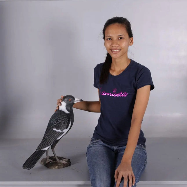 Magpie Crow Life Size Statue LM Treasures - H