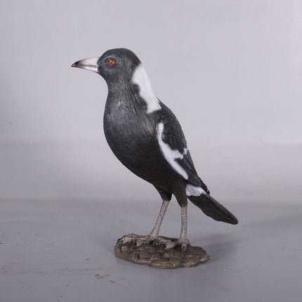 Magpie Crow Life Size Statue - LM Treasures 