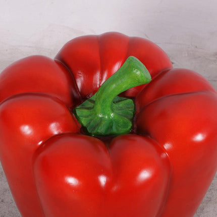 Red Bell Pepper Over Sized Statue - LM Treasures 