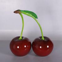 Double Cherry Over Sized Statue - LM Treasures 