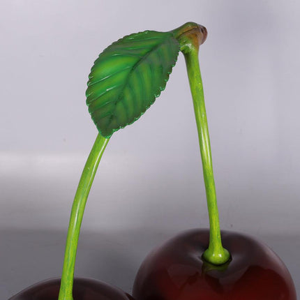 Double Cherry Over Sized Statue - LM Treasures 