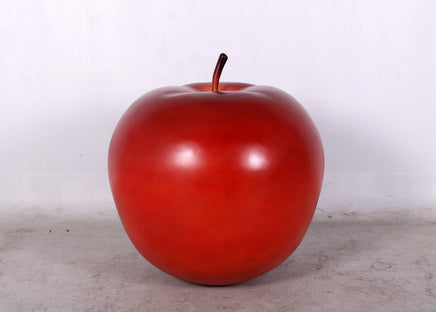 Jumbo Red Apple Over Sized Statue - LM Treasures 