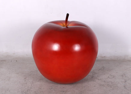 Jumbo Red Apple Over Sized Statue - LM Treasures 