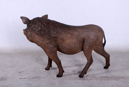 Wild African Warthog Life Size Statue - LM Treasures 
