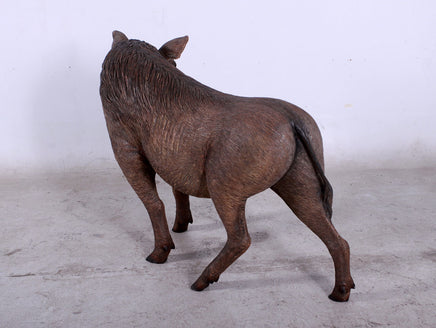 Wild African Warthog Life Size Statue - LM Treasures 