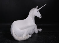 Unicorn Bench Life Size Statue - LM Treasures 