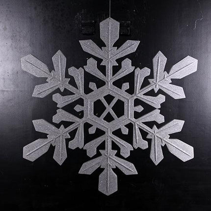 Silver Snowflake Statue - LM Treasures 