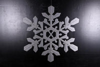 Silver Snowflake Statue - LM Treasures 