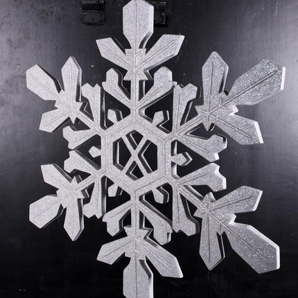 Silver Snowflake Statue - LM Treasures 