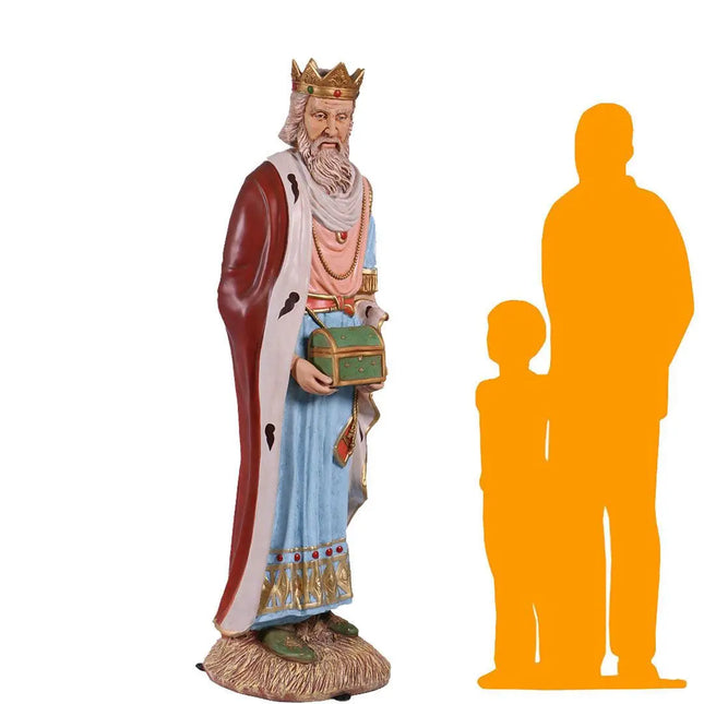 Nativity King Gaspar Christmas Life Size Statue LM Treasures - H
