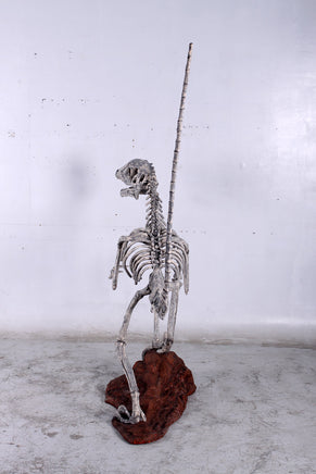 Deinonychus Dinosaur Skeleton Life Size Statue - LM Treasures 