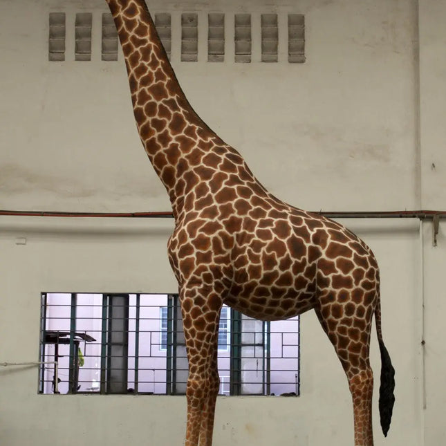 Full Size Giraffe Life Size Statue - LM Treasures 