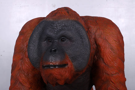 Orangutan Walking Life Size Statue - LM Treasures 