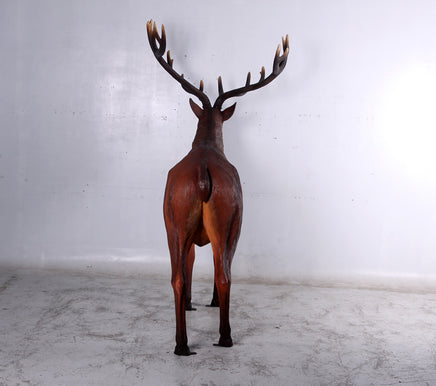 Majestic Stag Deer Life Size Statue - LM Treasures 