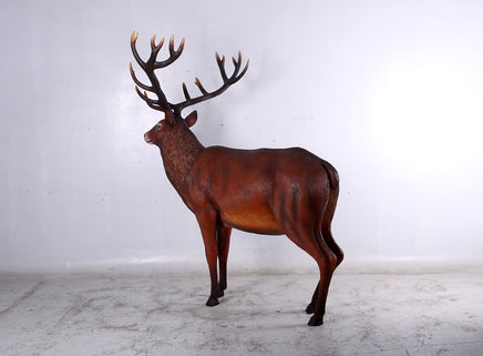 Majestic Stag Deer Life Size Statue - LM Treasures 