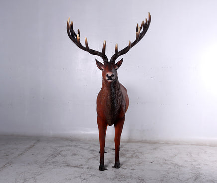 Majestic Stag Deer Life Size Statue - LM Treasures 