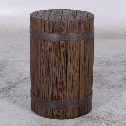 Pirate Stool Barrel Life Size Statue - LM Treasures 