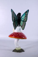 Fairy With Mushroom Over Sized Statue - LM Treasures 