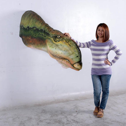 Muttaburrasaurus Dinosaur Head Life Size Statue - LM Treasures 