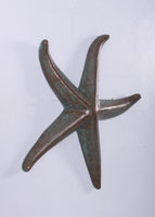 Medium Bronze Starfish Over Sized Statue Prop - LM Treasures 