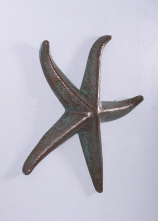 Medium Bronze Starfish Over Sized Statue Prop - LM Treasures 