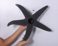 Medium Bronze Starfish Over Sized Statue Prop - LM Treasures 