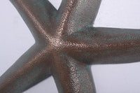 Jumbo Bronze Starfish Over Sized Statue Prop - LM Treasures 