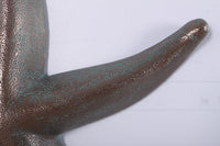 Jumbo Bronze Starfish Over Sized Statue Prop - LM Treasures 