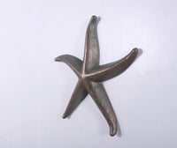 Jumbo Bronze Starfish Over Sized Statue Prop - LM Treasures 