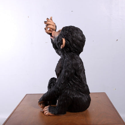 Boozy Monkey Chimpanzee Life Size Statue - LM Treasures 