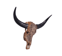 Bull Skull Life Size Statue - LM Treasures 