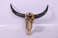 Bull Skull Life Size Statue - LM Treasures 