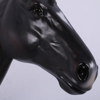 Dark Brown Horse Head Statue - LM Treasures 