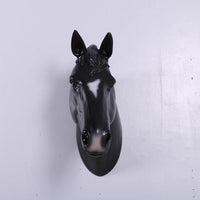 Dark Brown Horse Head Statue - LM Treasures 