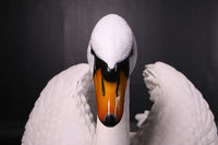 Large Swan Life Size Statue - LM Treasures 