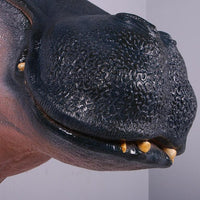 Large Hippo Head Life Size Statue - LM Treasures 