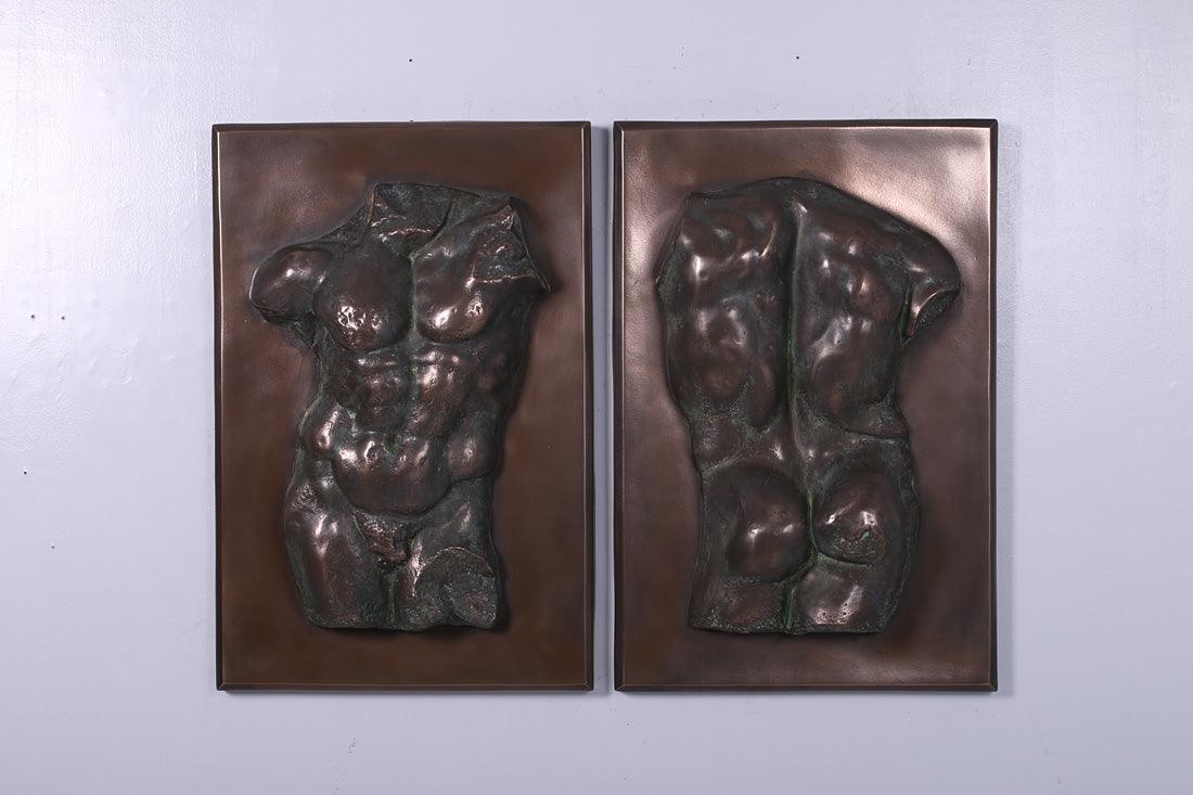 Adonis Torso Adonis Torso Wall Decor Bronze Finish Statue | Lm Treasures – LM Treasures