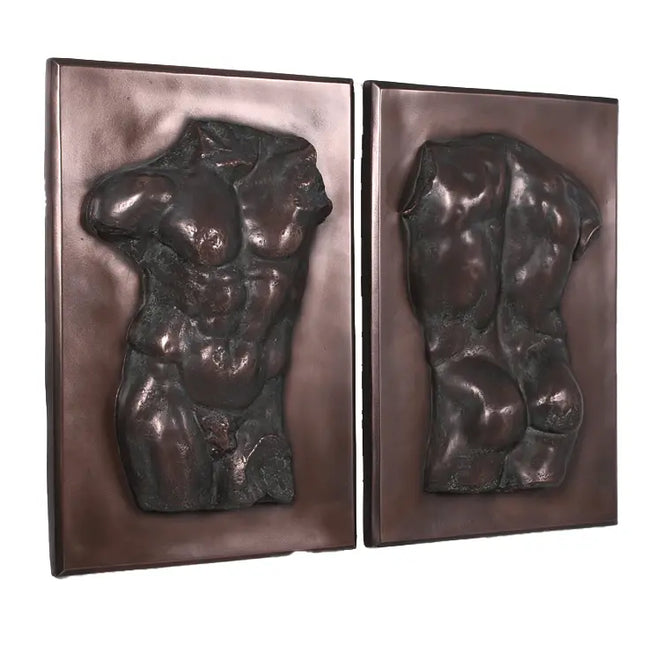 Adonis Torso Wall Decor Statue LM Treasures - H