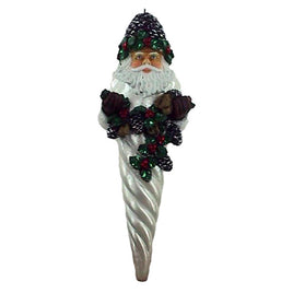 Santa Ice Cone Icicle Over Sized Statue - LM Treasures 